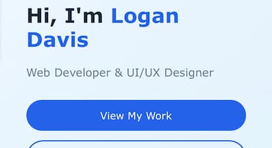 This profile page